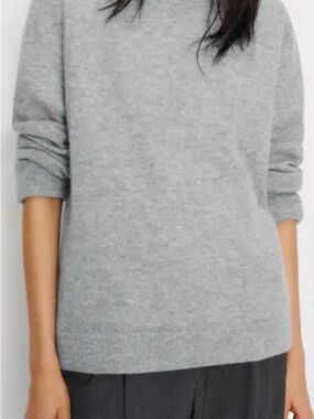 Gray Cashmere Crewneck Sweater Nordstrom